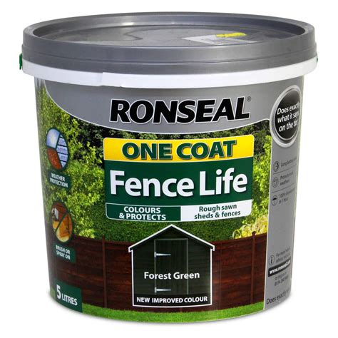 ronseal onecoat fence life.